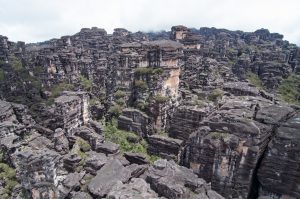 The plateau of Roraima Tepui